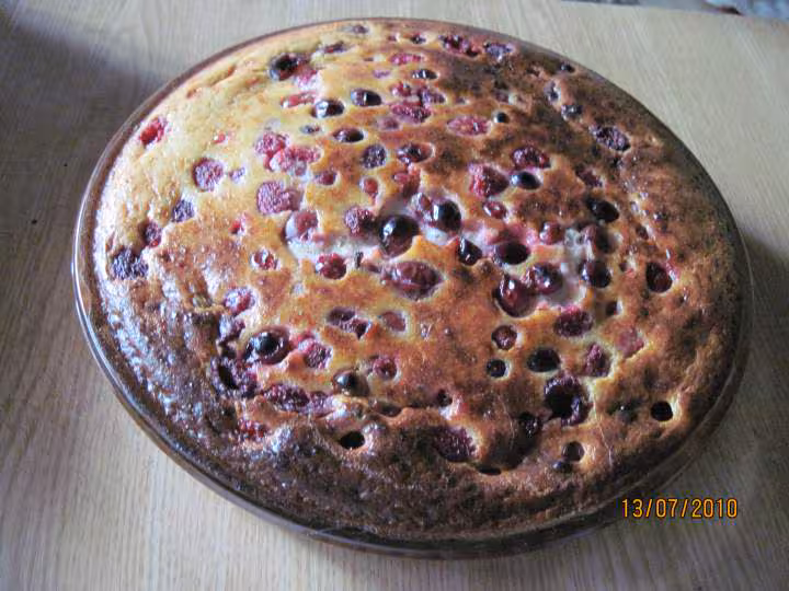Gateau de fromage de brousse aux fruits rouges