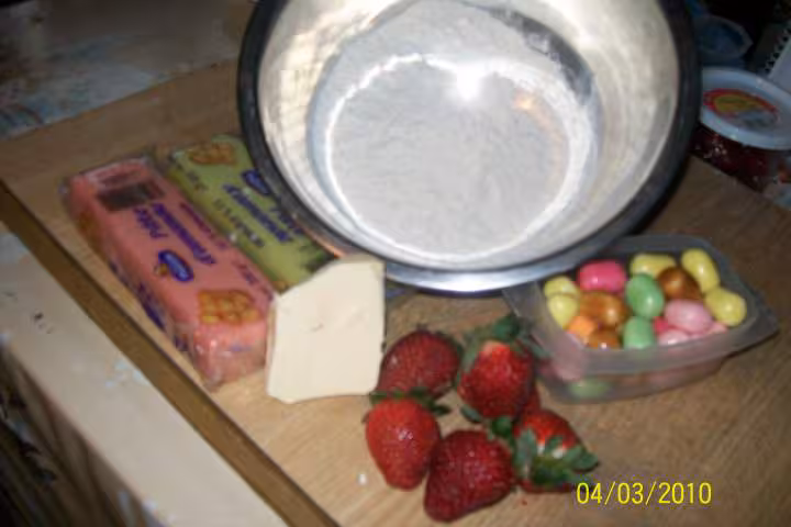 Gateau de paques aux fruits confits