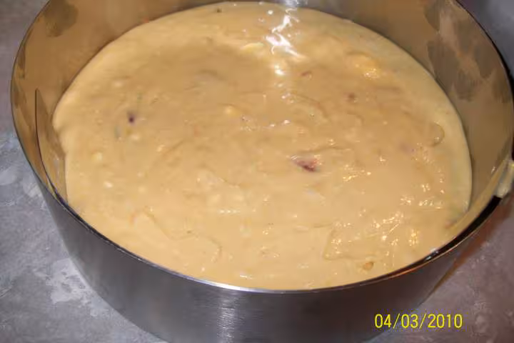 Gateau de paques aux fruits confits