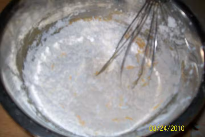 Gateau de peches
