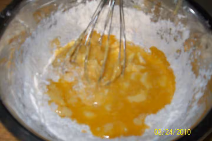 Gateau de peches