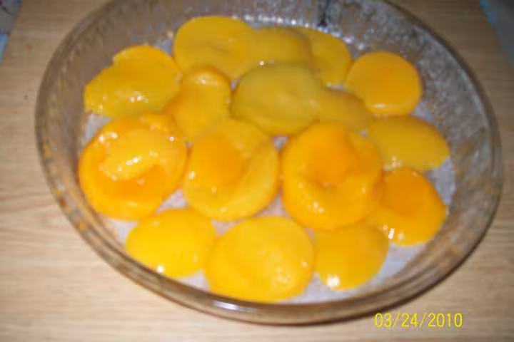 Gateau de peches