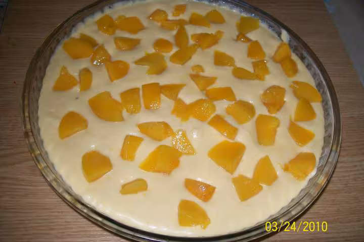 Gateau de peches