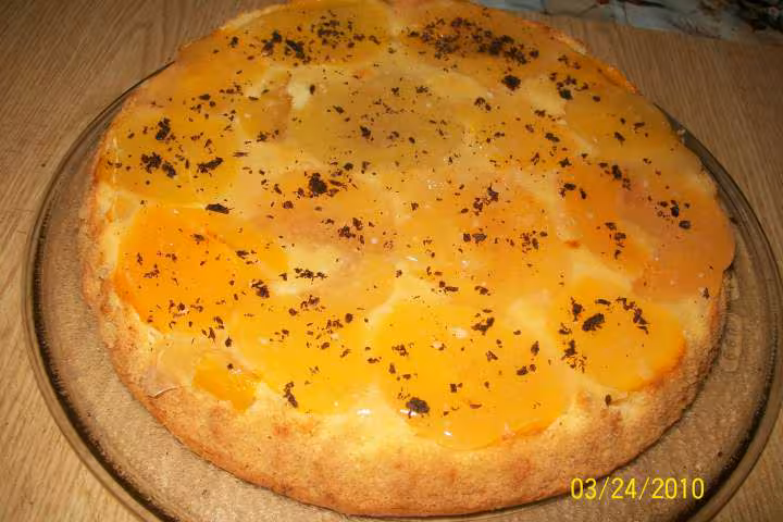 Gateau de peches