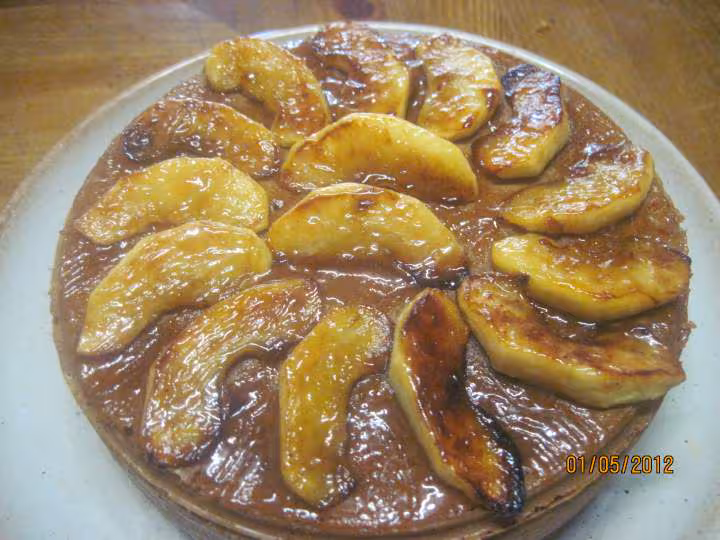 Gateau noisette au pommes fondantes