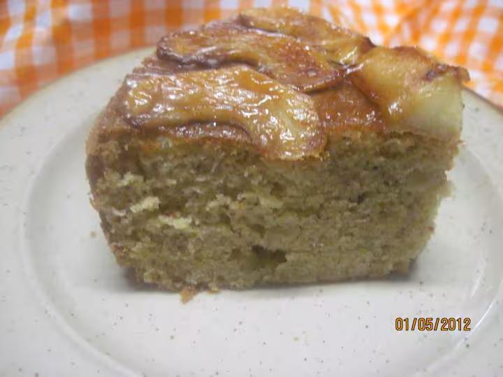 Gateau noisette au pommes fondantes