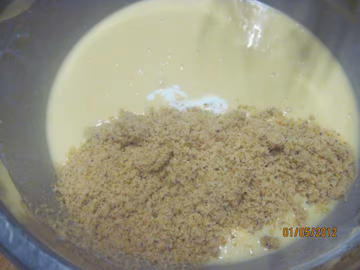 Gateau noisette au pommes fondantes