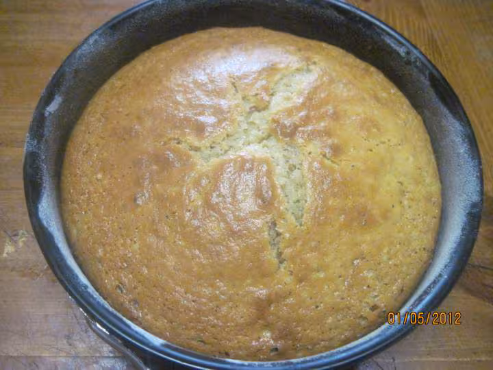 Gateau noisette au pommes fondantes