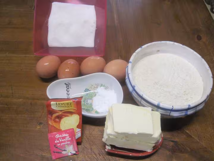 Gateau quatre quarts nature
