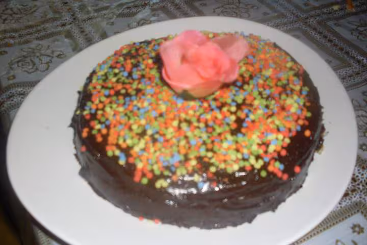 Gateau rapide confiture de cassis