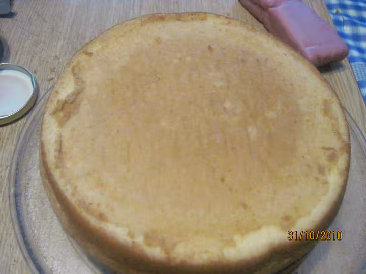 Gateau s cuissoncreme speculoos et nappage de chocolat