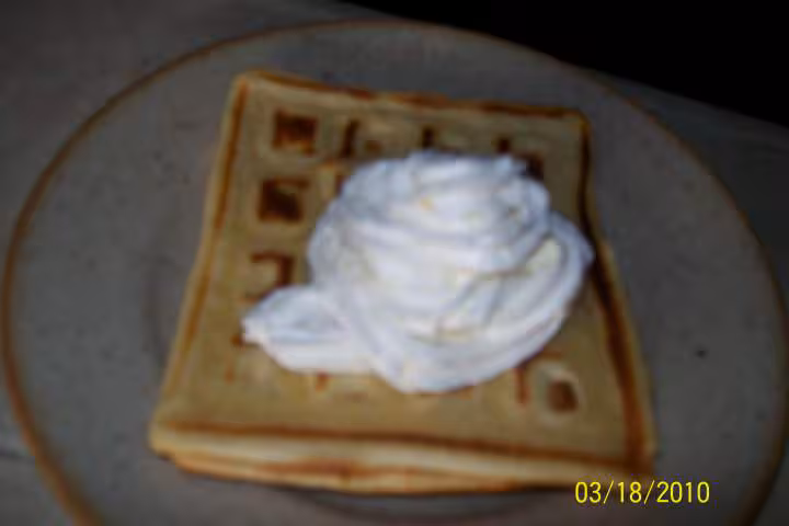 Gaufres a la cannelle