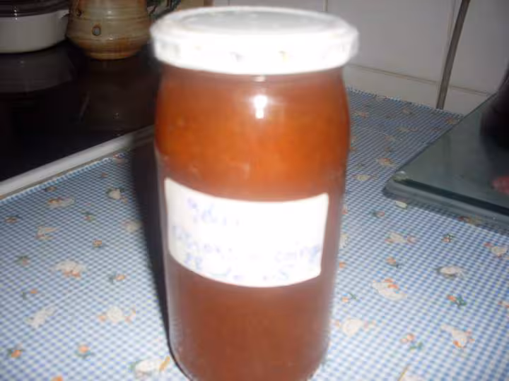 Gelee de pommes coings citron