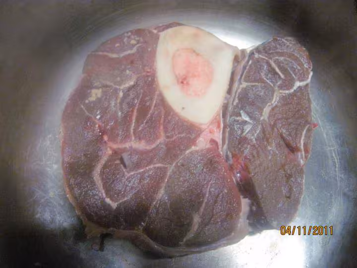 Gite de boeuf aux haricot de paimpol et carottes