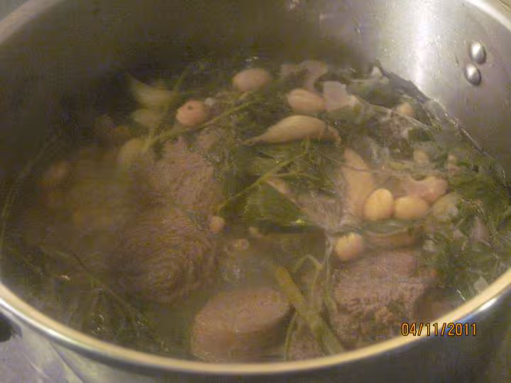 Gite de boeuf aux haricot de paimpol et carottes
