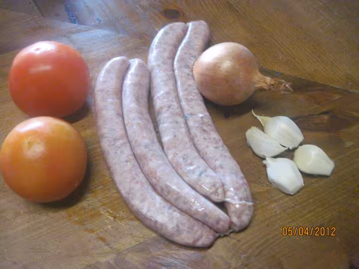 Godiveaux a la sauce tomate aux champignons
