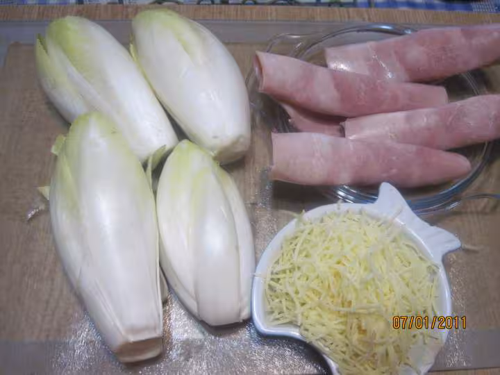 Gratin d endives au jambon