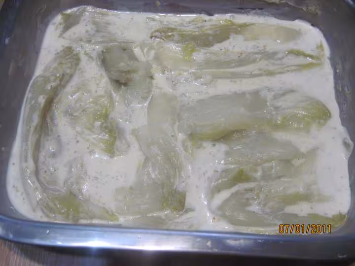 Gratin d endives au jambon
