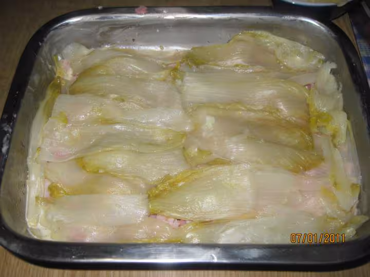 Gratin d endives au jambon