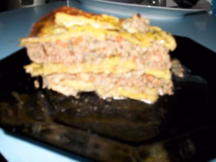 Gratin de chou farci