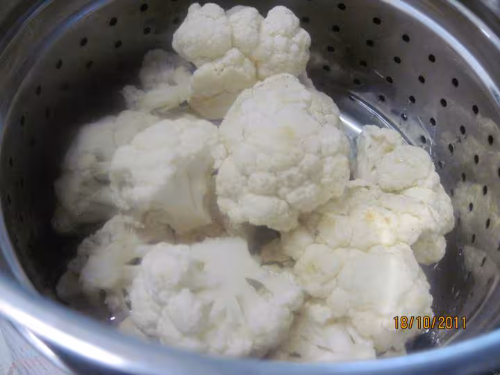 Gratin de chou fleur a la cancoilotte