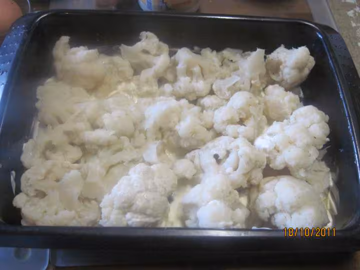 Gratin de chou fleur a la cancoilotte