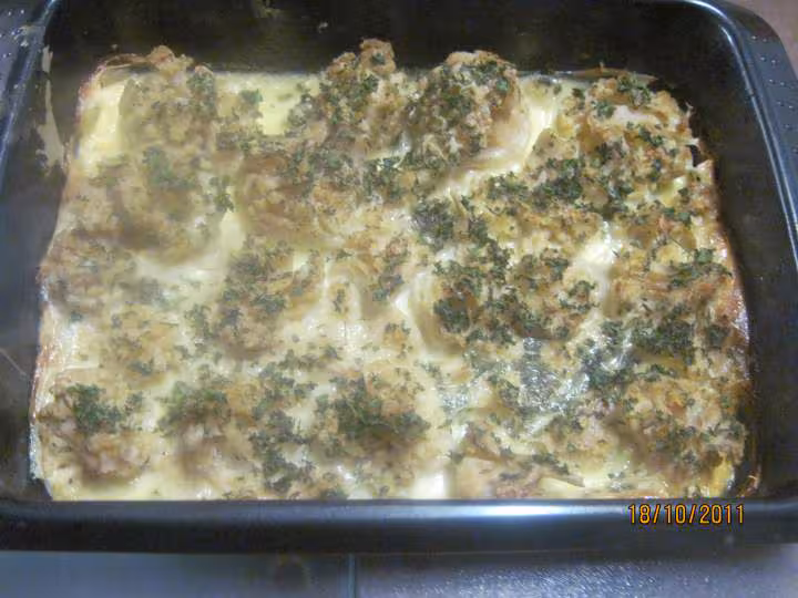 Gratin de chou fleur a la cancoilotte