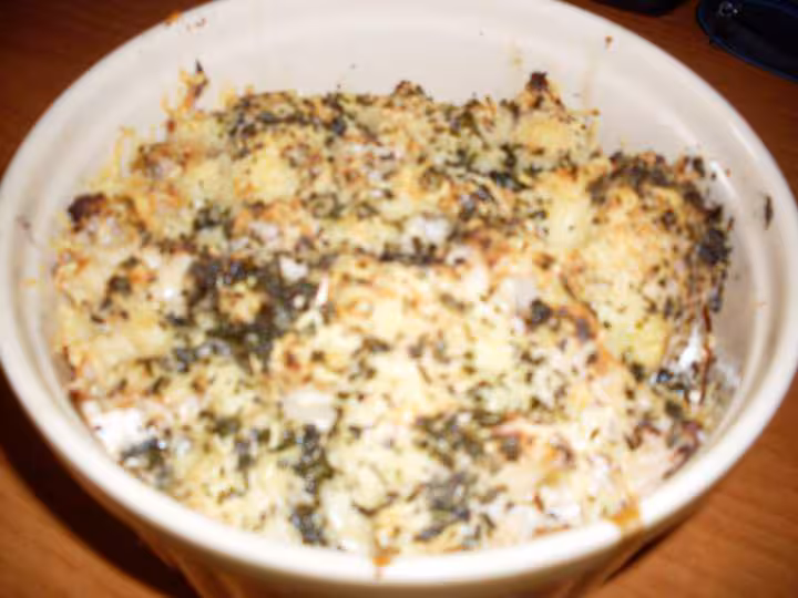 Gratin de chou fleurs