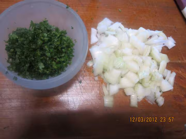Gratin de courgettes a la bechamel persillee