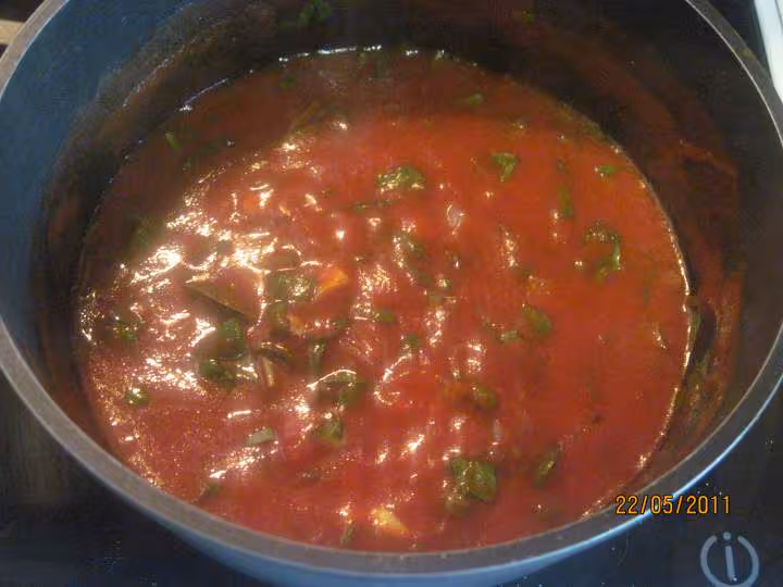 Gratin de courgettes a la sauce tomate et basilic