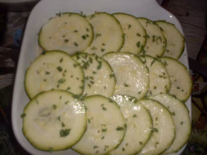 Gratin de courgettes a la viande