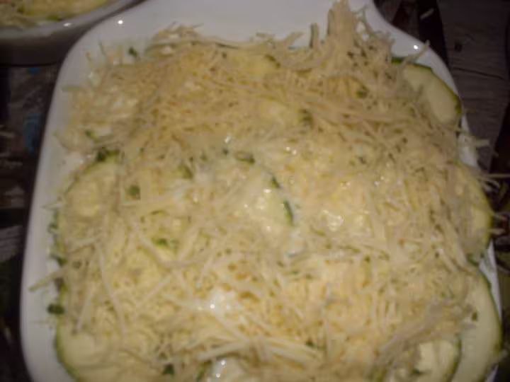 Gratin de courgettes a la viande