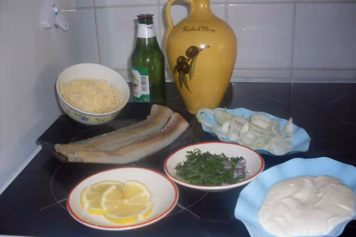 Gratin de poisson au vin blanc