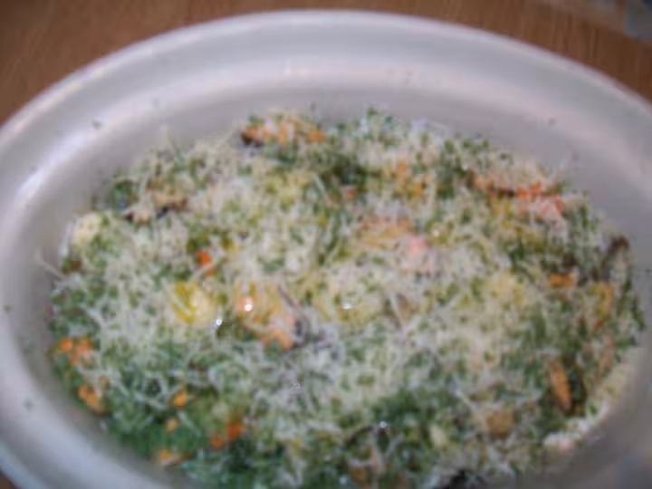 Gratin de saumon rose