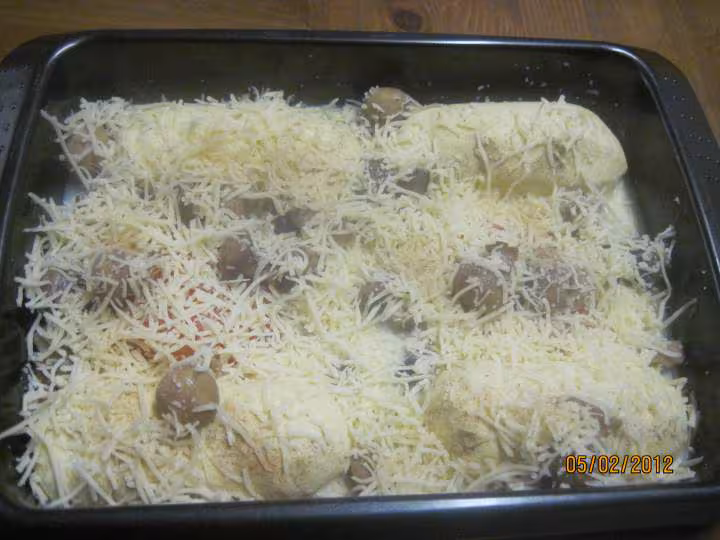 Gratin de saumon rose aux quenelles de brochet