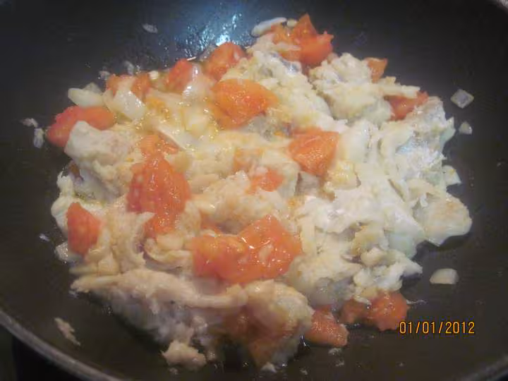 Gratine de morue aux courgettes