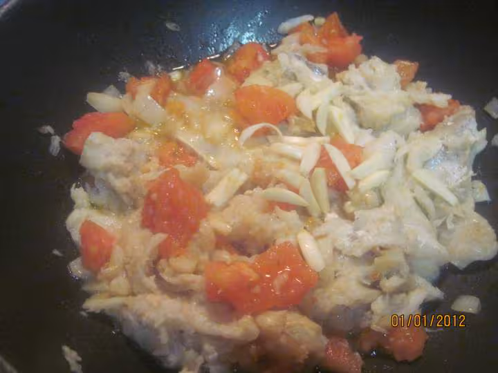 Gratine de morue aux courgettes