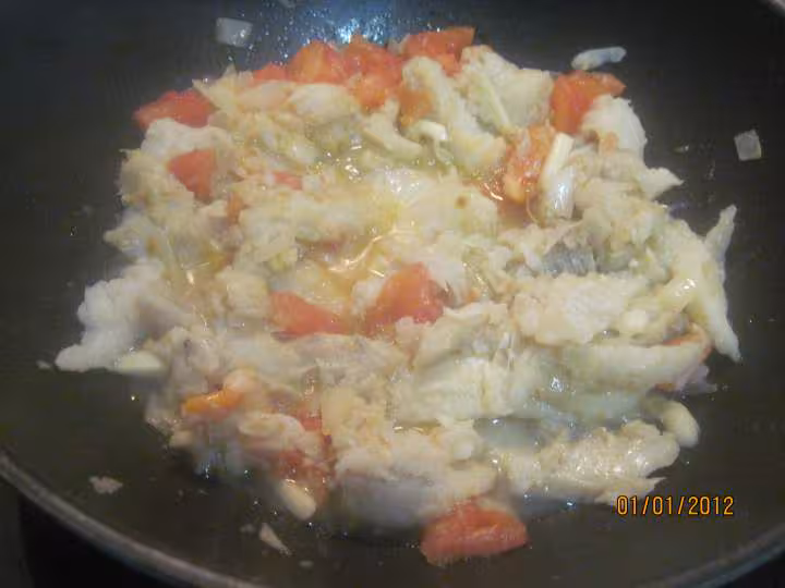 Gratine de morue aux courgettes
