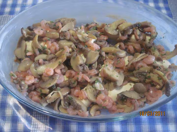 Gratn de quenelles au poisson a la bechamel