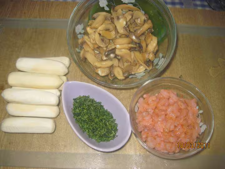Gratn de quenelles aupoisson a la bechamel