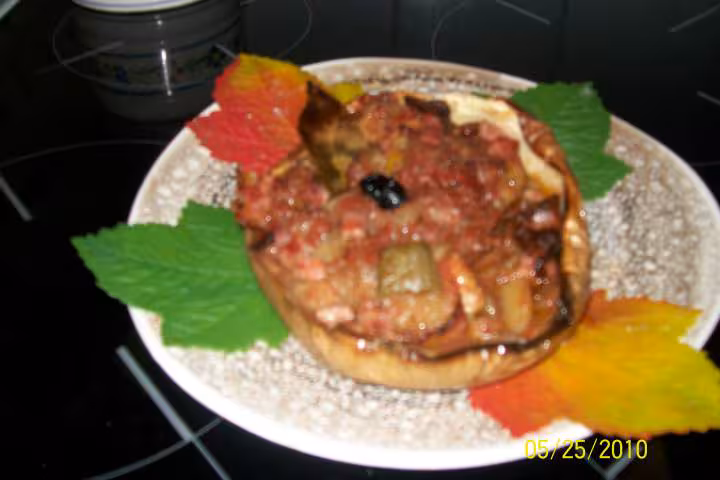 Grosse d aubergine d italie farcis
