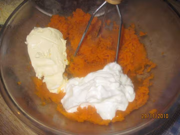 Hachis de boudin oignon au potiron gratines