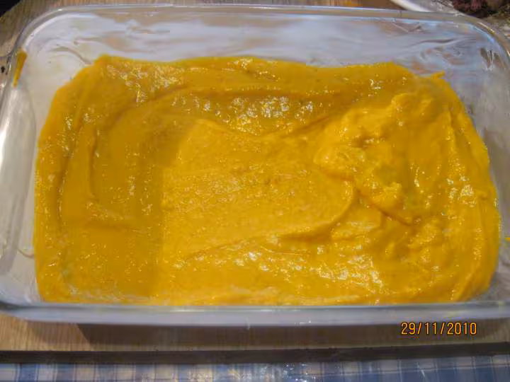 Hachis de boudin oignon au potiron gratines
