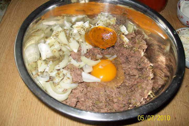 Hachis de courgettes