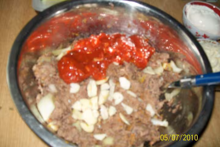Hachis de courgettes