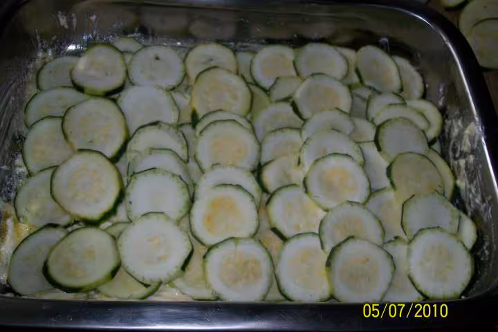 Hachis de courgettes