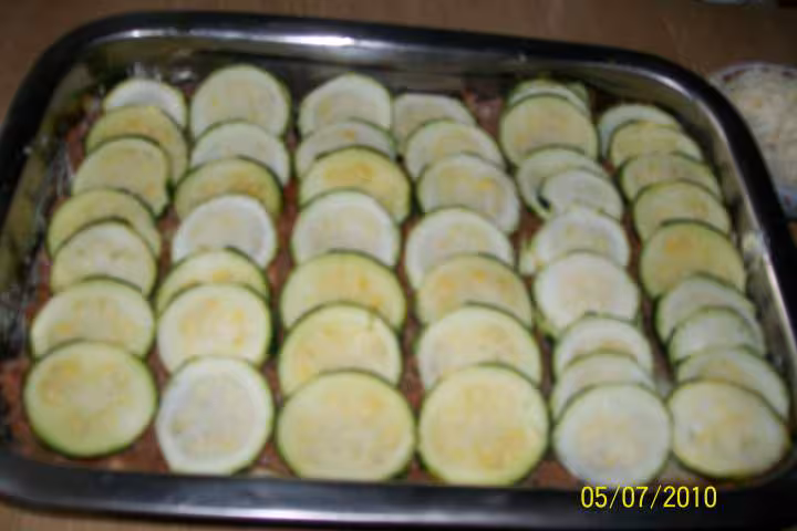 Hachis de courgettes