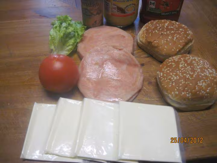 Hamburgers aux medaillons saumon rose