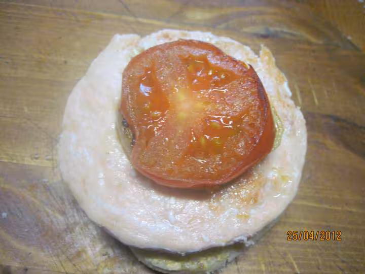 Hamburgers aux medaillons saumon rose