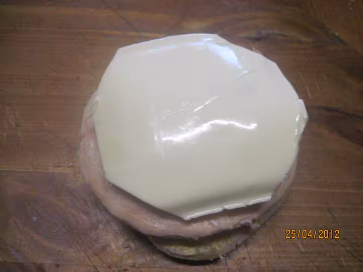 Hamburgers aux medaillons saumon rose